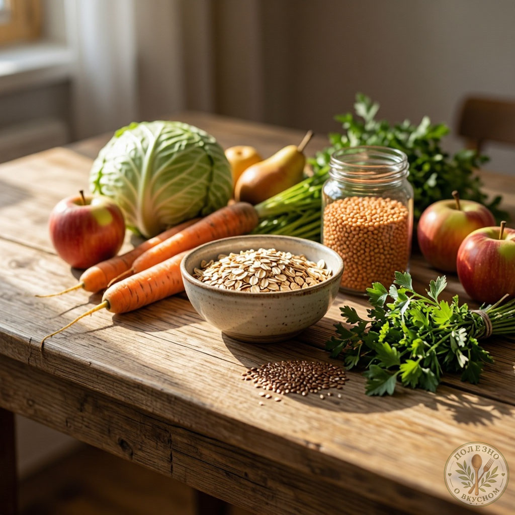 клетчатка продукты для кишечника